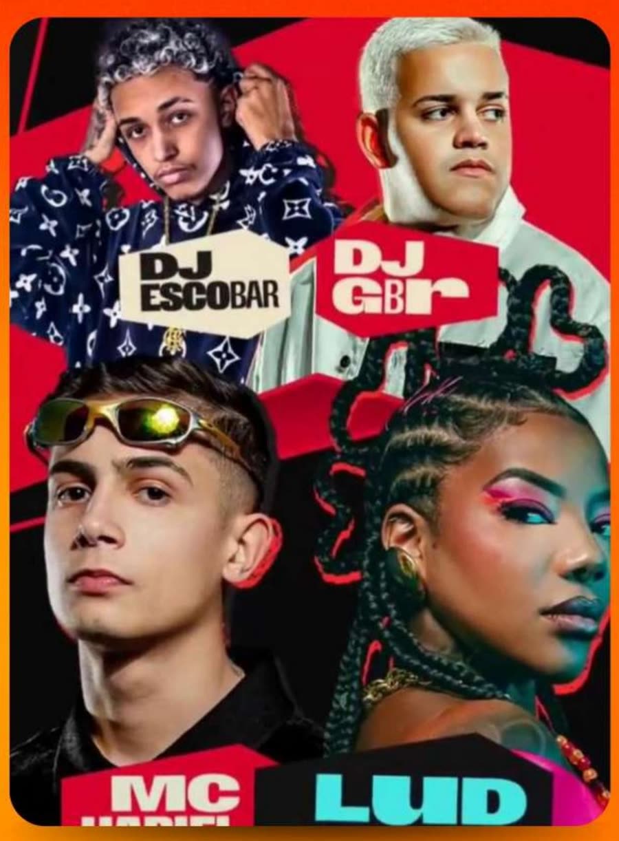 Line-up com DJ GBR